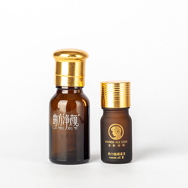 essential oils bottle Custom silk screen & heat transfer printing