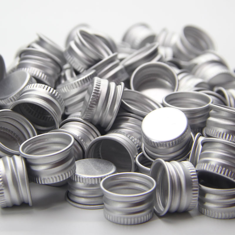 Aluminum - tamper-proof dropper caps