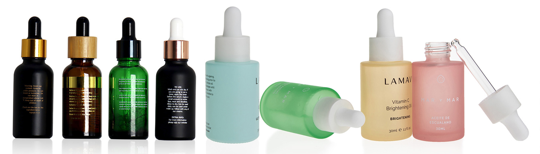 Logo printing on glass bottle