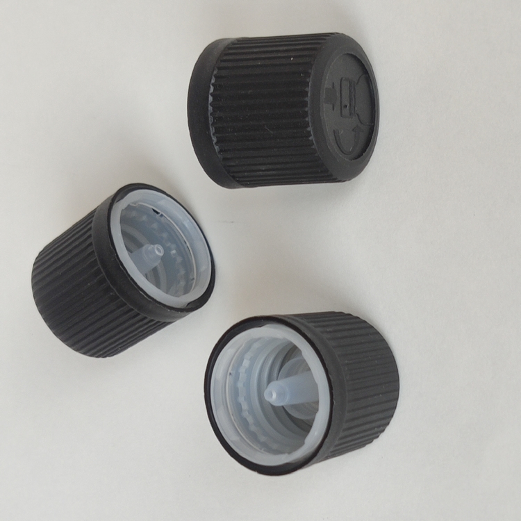 Tamper-proof pressure screw cap With the dropper Used to seal 5ml-100ml essential oil bottles